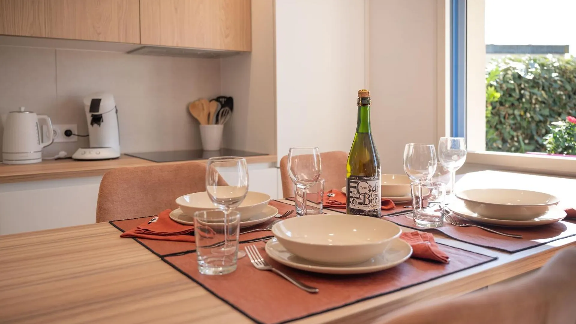 Le Nid Bleu Apartamento Ploemeur 0*,  França